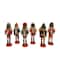 Wizardi 5" Classic Wooden Nutcracker Festive Decoration Set
